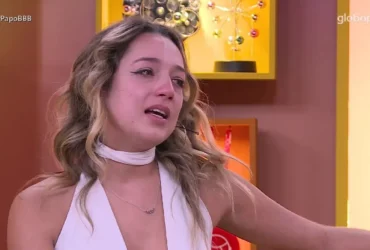 BBB 26: Samira chora após confronto sobre mentiras no reality