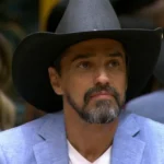 BBB 26: Alberto Cowboy reage à eliminação de Samira com comemoração