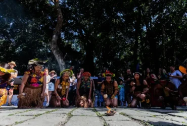 Indigenas protagonizam feira no Parque Lage neste sábado (18)