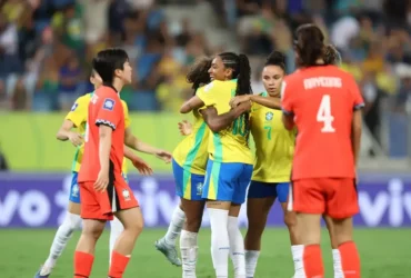 Kerolin brilha e Brasil goleia a Coreia do Sul no Fifa Series