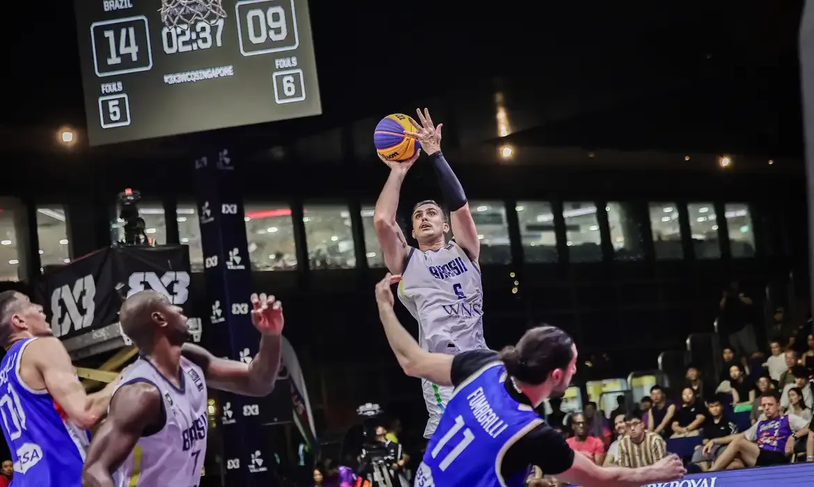 Basquete garante vaga do Brasil na Copa do Mundo 3x3