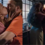 Belo e Viviane Araújo protagonizam beijo e agitam o público