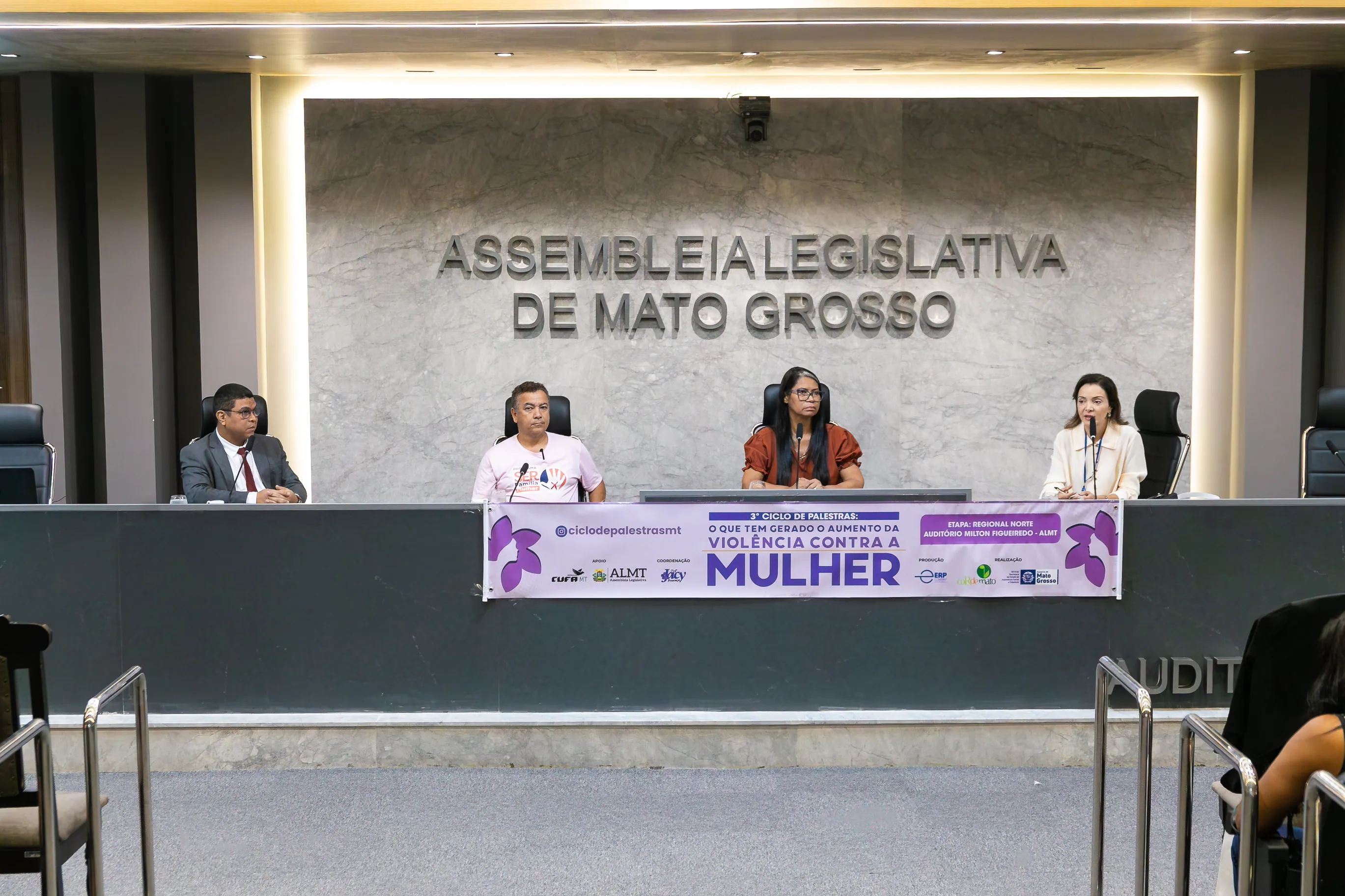 Assembleia Legislativa sedia ciclo de palestras focado em estratégias contra a violência contra a mulher
