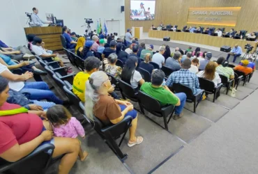 Reunião para agricultura familiar em sapezal