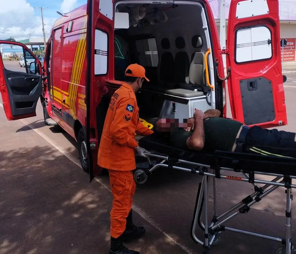Crise convulsiva mobiliza bombeiros em Água Boa