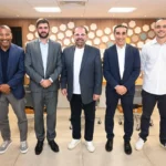 CBF reforça integração em visita à FPF