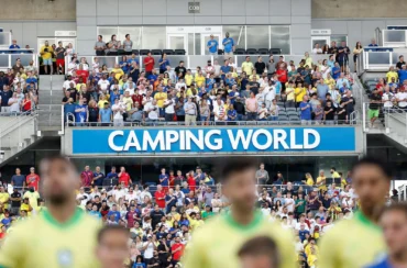 Brasil x Croácia no Camping World Stadium