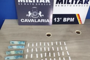 Apreensão de cocaína em Lucas do Rio Verde