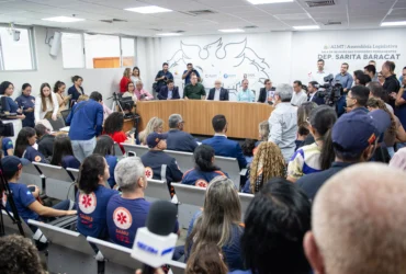 Debate na ALMT sobre o Samu