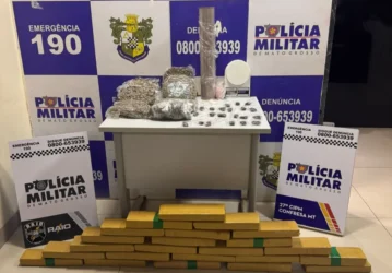Companhia Raio prende duas mulheres por tráfico em Confresa