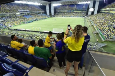 Camarote Autista leva cinco sorteados ao jogo Brasil x Coreia