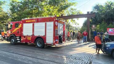 Corpo é encontrado boiando no Lago Ernani Machado, em Lucas do Rio Verde1