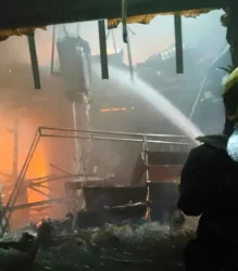 Incêndio em loja de shopping mobiliza bombeiros em MT