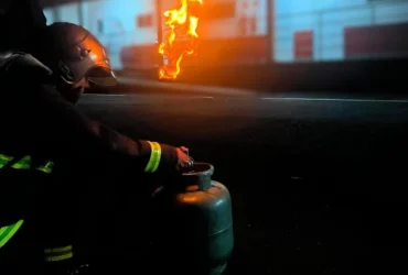 Vazamento de gás de cozinha mobiliza bombeiros em Cáceres