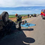 Acidente de trânsito deixa morto e mobiliza bombeiros em MT