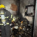 Incêndio em residência mobiliza bombeiros em Lucas do Rio Verde