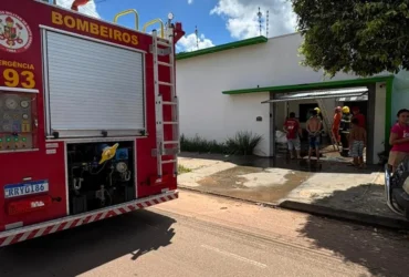 Incêndio em usina fotovoltaica mobiliza bombeiros em Sinop