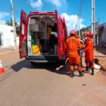 Acidente de trânsito deixa jovem ferido em Cáceres