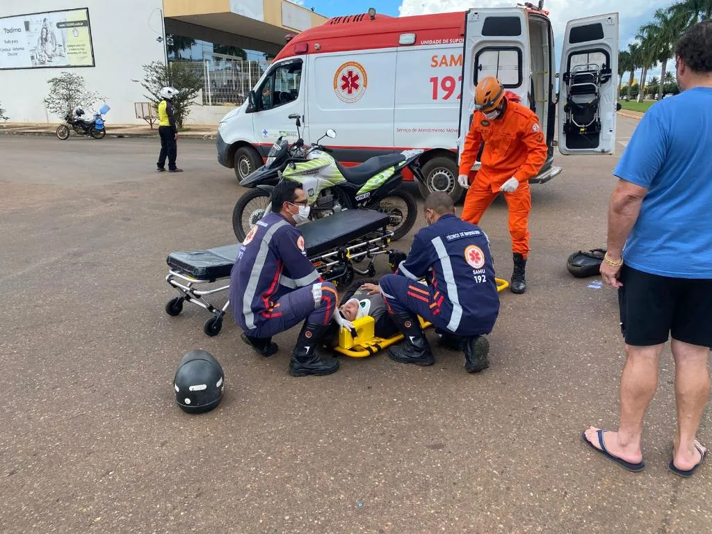 Corpo de Bombeiros socorre vítimas de acidentes em Campo Verde
