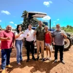 Agricultura familiar: Gleba Monjolo recebe trator para fortalecer produção e reduzir êxodo rural em Chapada dos Guimarães