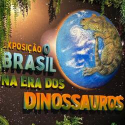 Exposição “O Brasil na Era dos Dinossauros” é a mais nova atração do Sesc Salgadeira
