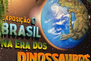 Exposição “O Brasil na Era dos Dinossauros” é a mais nova atração do Sesc Salgadeira