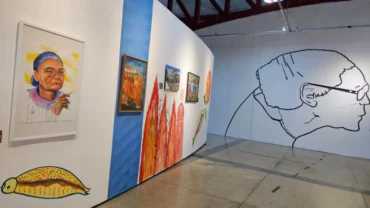 Exposição Osvaldina dos Santos segue aberta em Cuiabá