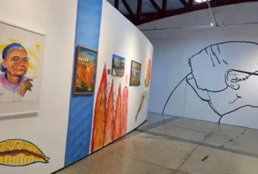 Exposição Osvaldina dos Santos segue aberta em Cuiabá