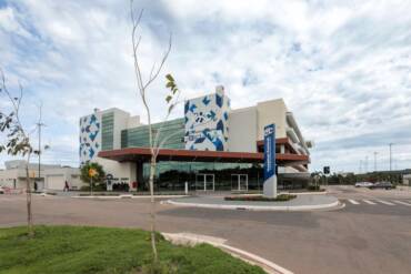 Fachada do Hospital Central em Cuiabá
