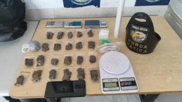 Força Tática prende faccionado em Cuiabá por tráfico