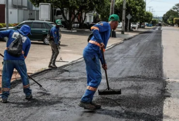 Investimento em asfalto urbano em Mato Grosso: governo aplica R$ 1,8 bi