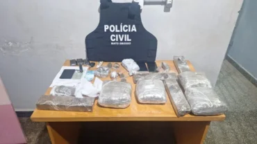Violência doméstica e tráfico de drogas levam à prisão em Cuiabá