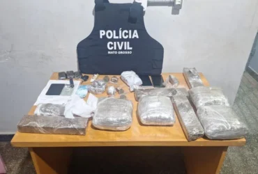 Violência doméstica e tráfico de drogas levam à prisão em Cuiabá