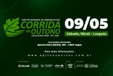 Inscrições para Corrida de Outono abrem na próxima quarta feira (22)