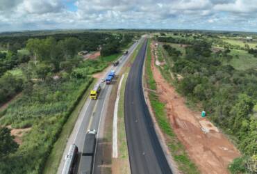 Jangada Nova Rota interdita BR 364 163 esta segunda feira para avanço da duplicação