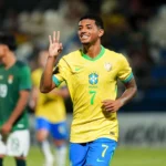 Hat-trick de Kauê impulsiona Sub-17 no Sul-Americano