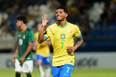 Hat-trick de Kauê impulsiona Sub-17 no Sul-Americano
