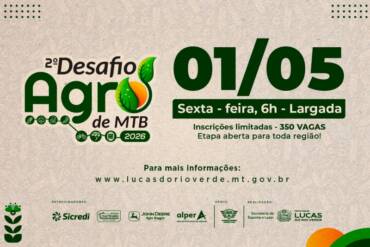 Lucas do Rio Verde realiza 2ª etapa do Desafio Agro de MTB no feriado de 1º de maio