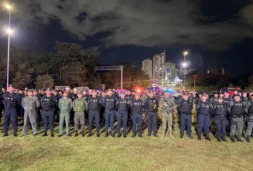 Policiamento ostensivo é reforçado em Cuiabá e VG
