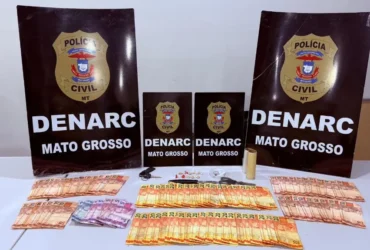 Polícia Civil prende mãe e filho por tráfico de drogas em Várzea Grande