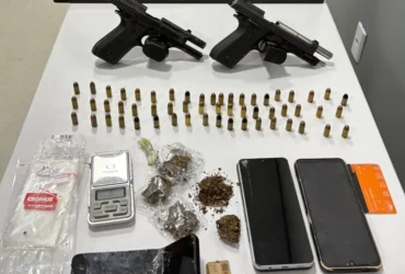 Polícia Civil prende suspeitos por tráfico e porte ilegal em Guarantã do Norte