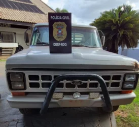 Polícia Civil recupera dois veículos roubados em Rondonópolis