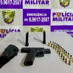 Homem é preso com pistola 9mm durante fiscalização contra caça ilegal na zona rural de Guiratinga
