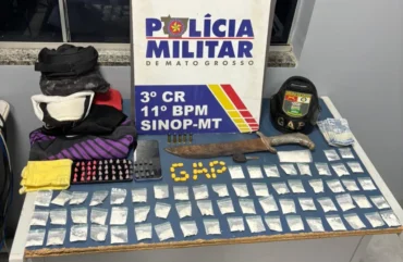 Sequestro tortura em Sinop leva à apreensão de drogas