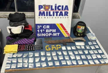 Sequestro tortura em Sinop leva à apreensão de drogas
