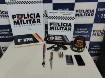 Facção criminosa é alvo de ação da PM em Cáceres