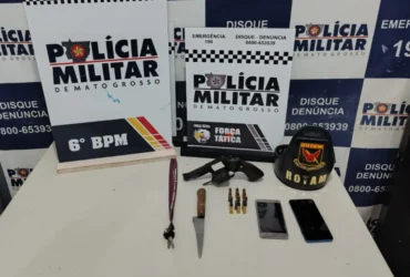 Facção criminosa é alvo de ação da PM em Cáceres