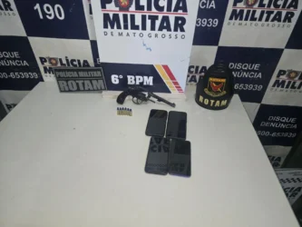 Tentativa de homicídio em Cáceres: PM prende 5 faccionados