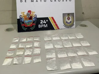 Tráfico de drogas leva à prisão de dois em Cuiabá