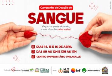 Prefeitura, Unilasalle e MT Hemocentro realizam campanha de doação de sangue